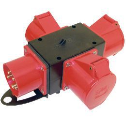 Multiple coupling input CEE 16A/400V -