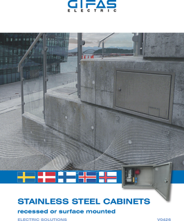 Stainless Steel Cabinets Skandinavien exkl. NO