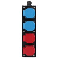 Small hard rubber distributor box type 1400, black