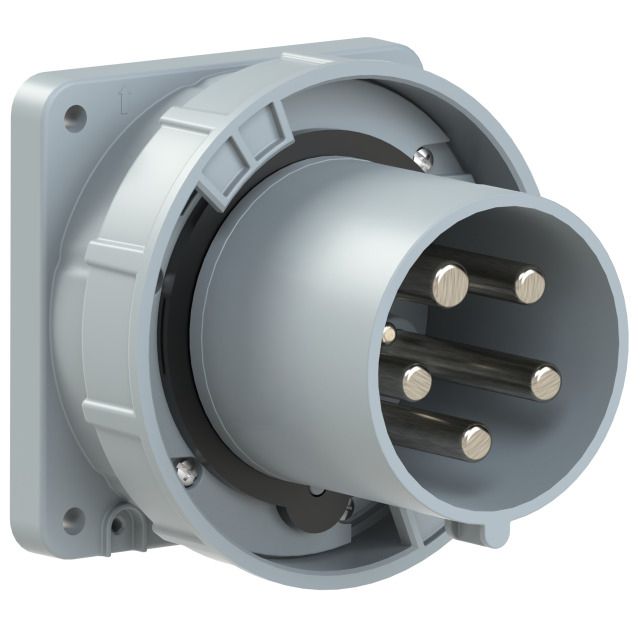 Einbau-Gerätestecker Kunststoff CEE IP67