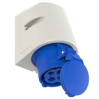 Plastic wall socket CEE IP44