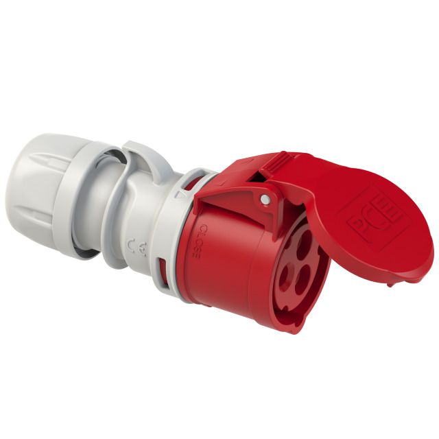 Presa in plastica dura CEE IP44/IP54