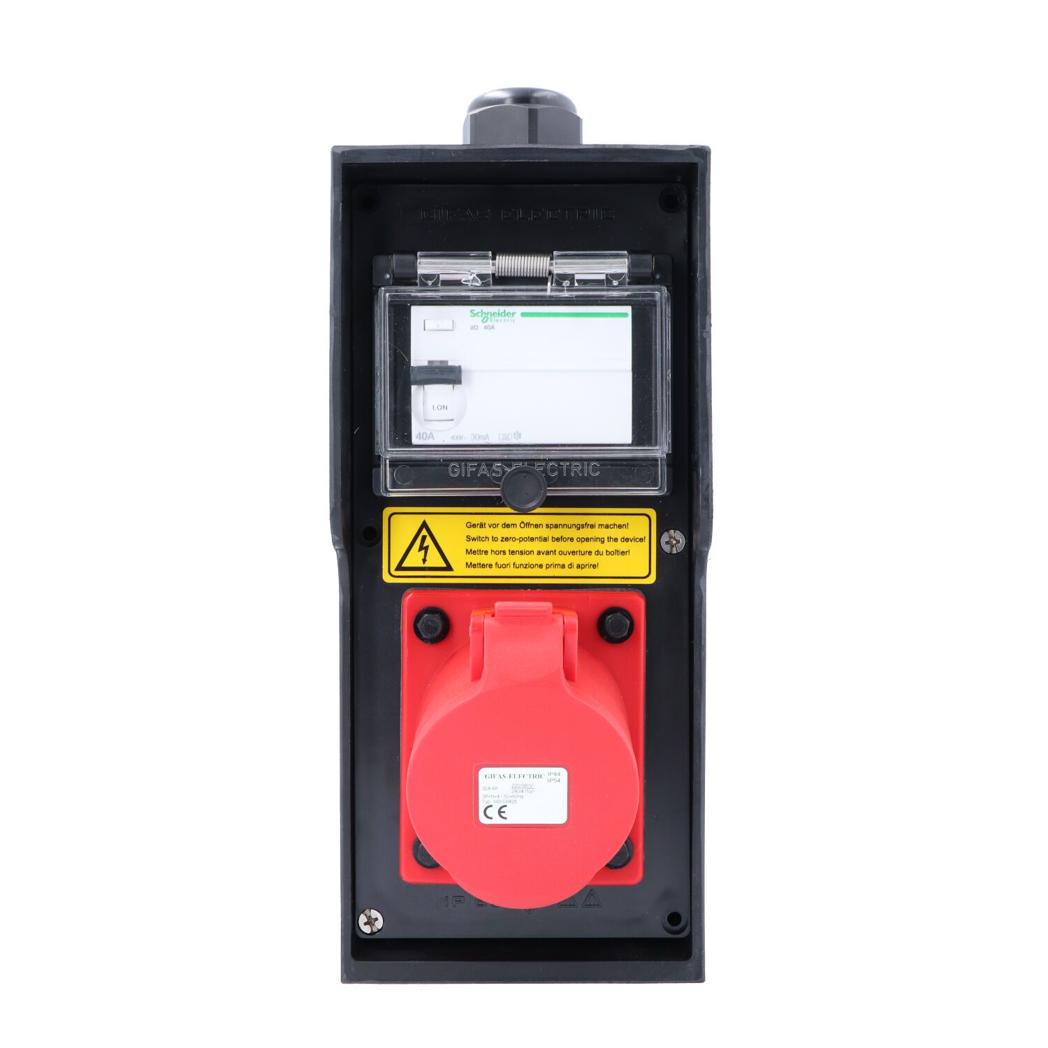 Small hard rubber distributor box type 2812,