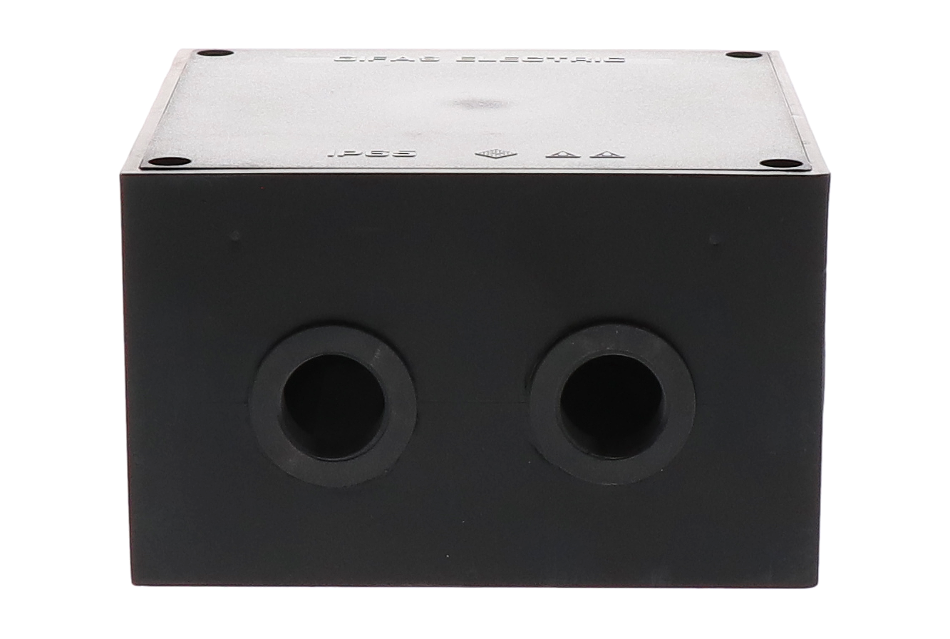 Boîte de dérivation en butyl-caoutchouc type 1212 noire