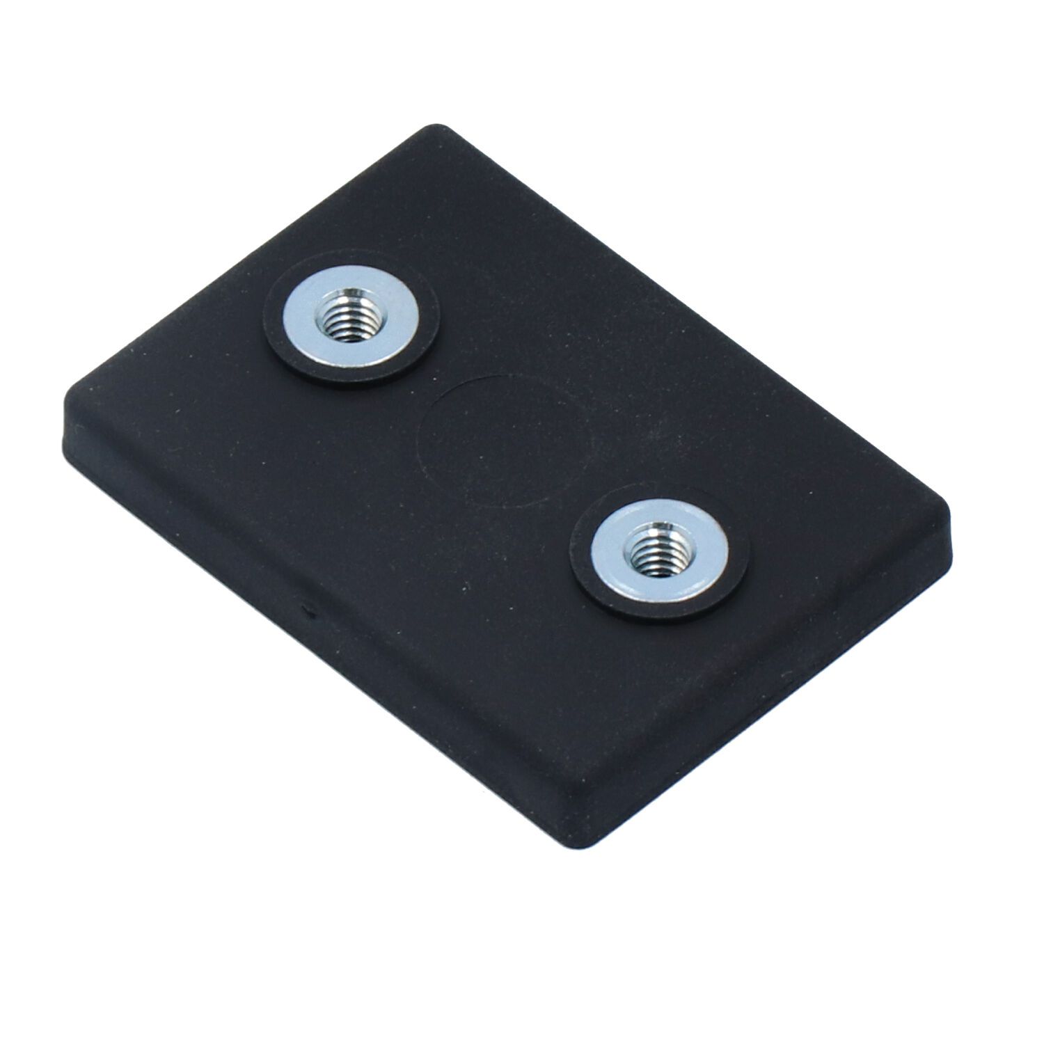 Magnetic clamp, rubberized, rectangular