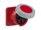 Plastic built-in socket CEE 125A/400V, 3P+PE/6h, IP67,