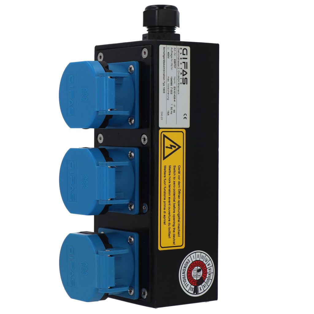 Quadro elettrico in gomma butilica tipo 1600 nero