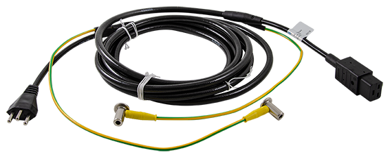 GIFAS hospital equipment cord set, 3x1.5mm², black,