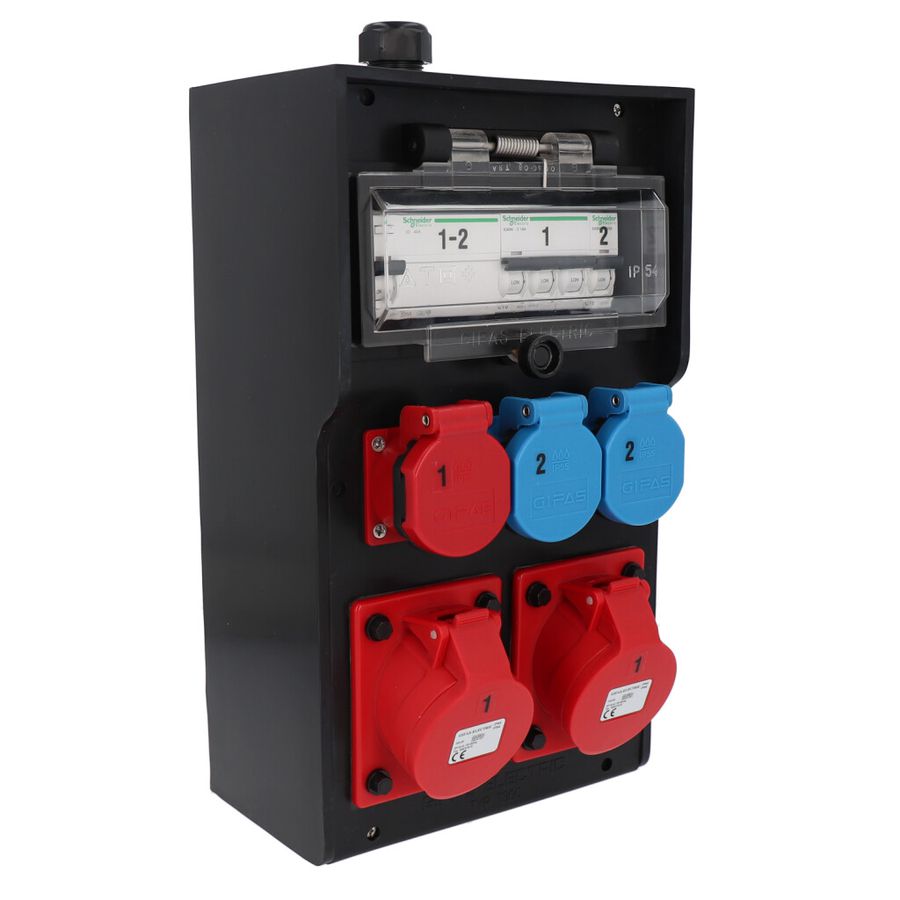 Boîtier de distribution type 7300, noir
