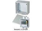Hard rubber junction box type 1212