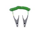 Two single-pole heavy-duty stainless steel earthing