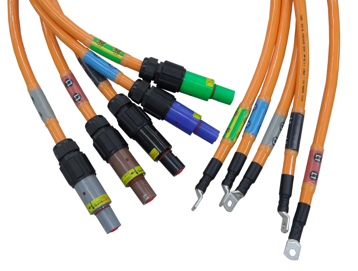 Anschlusskabel-Set 4x95mm²/1x50mm², 5m