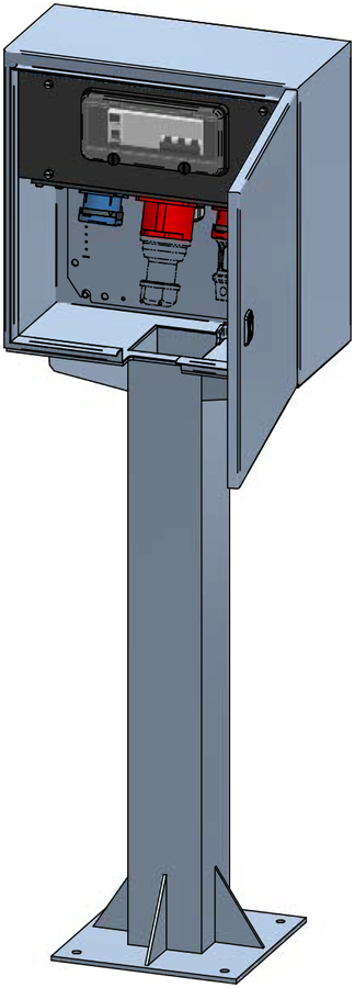 Boîtier de distribution apparent V2A