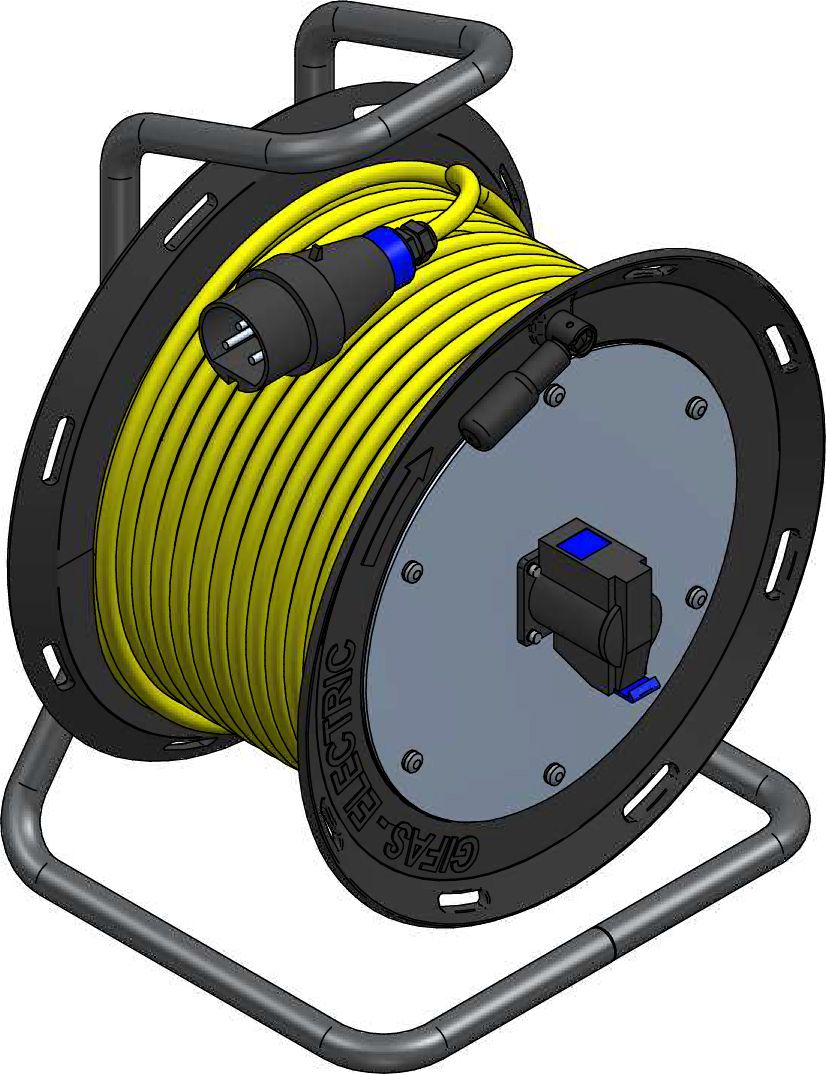 Avvolgicavo per zona Ex tipo 573, SEV 18 ATEX 0130