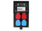 Hartgummiverteiler Typ 7200, schwarz