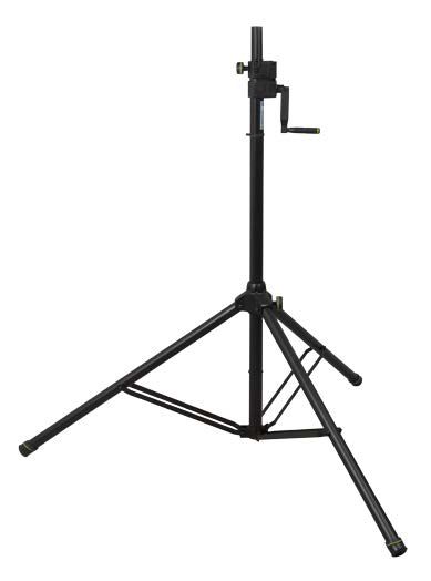Tripod, steel/alu powder-coated, h = max. 2.4m,