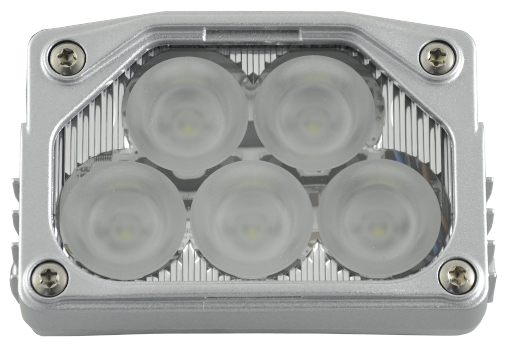 SpotLED 24 silver grey, 3000K