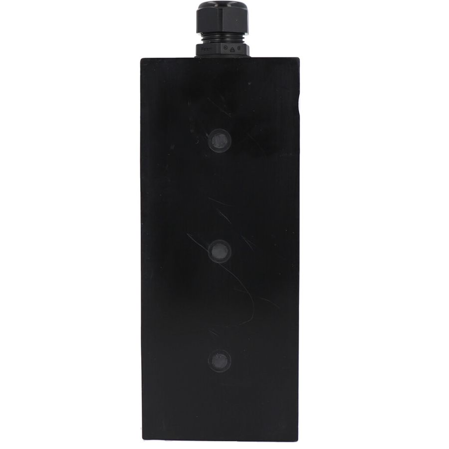 Small hard rubber distributor box type 1600, black