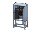 Armoire de chantier 100A, acier inox V2A
