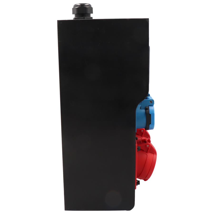 Hartgummiverteiler Typ 7700, schwarz