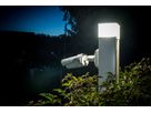 Il profilo energetico ES-LED con telecamera integrata di notte fornisce illuminazione e sorveglianza nelle aree esterne