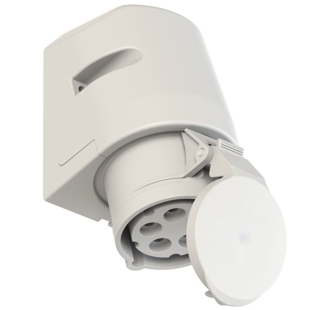 Plastic wall socket CEE IP44