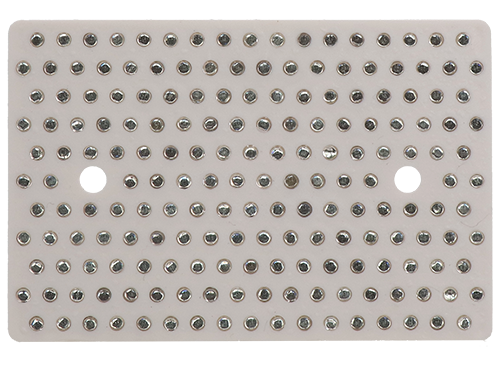 Wandreflektor Kunststoff weiss,