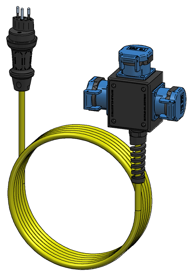 Kleinverteiler, Kabel GIFAFLEX, 20m