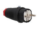 Stecker Vollgummi Schuko IP54
