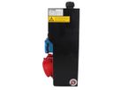 Hartgummiverteiler Typ 7300, schwarz