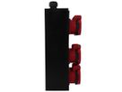 Small hard rubber distributor box type 2612, black