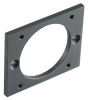 Plaque d'adaptation en PVC 6mm