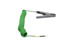 Single-pole heavy-duty stainless steel earthing clip,