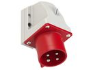 Plastic wall plug CEE 32A/400V, 3P+PE/6h, IP44