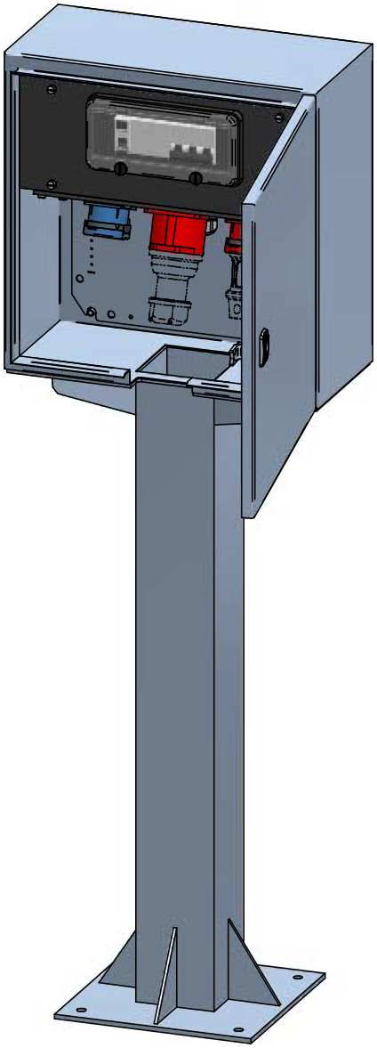Boîtier de distribution apparent V2A