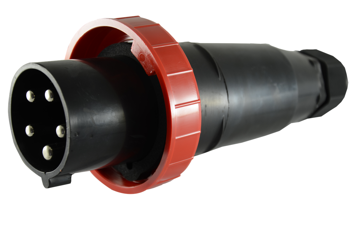 Solid rubber plug CEE 63A/400V,