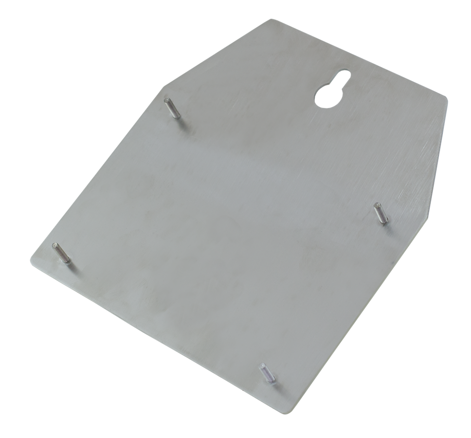 Plaque de montage inoxydable, V2A