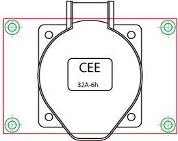 Retrofix kit for J40 straight to CEE32/5 straight -