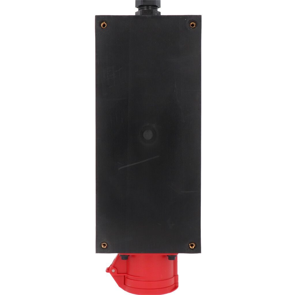 Small hard rubber distributor box type 2812, black