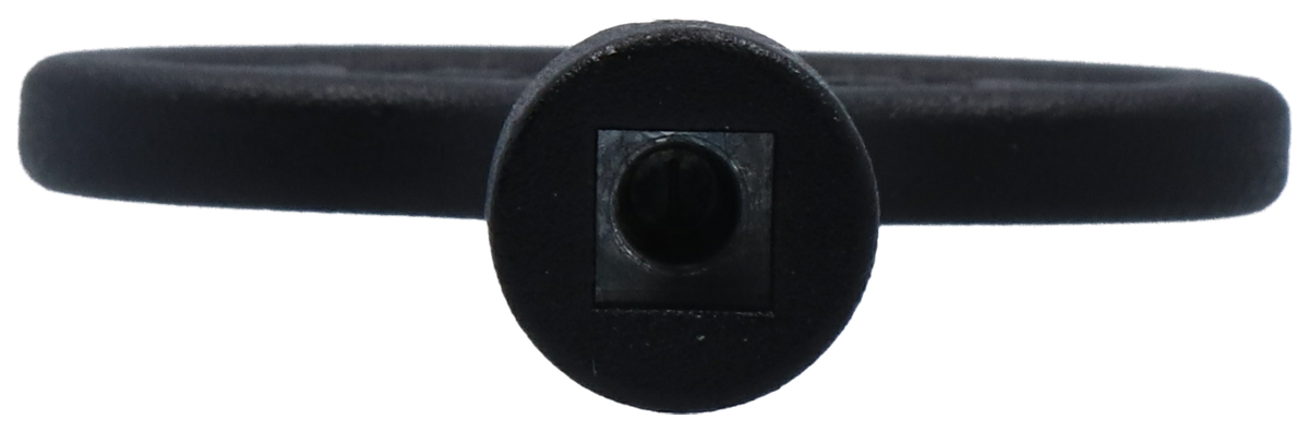 Clé 4 pans 6mm, noir