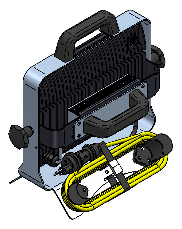 Flächenstrahler AlphaLUXX 120, 230VAC