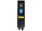 Quadro elettrico in gomma dura tipo 4512, nero