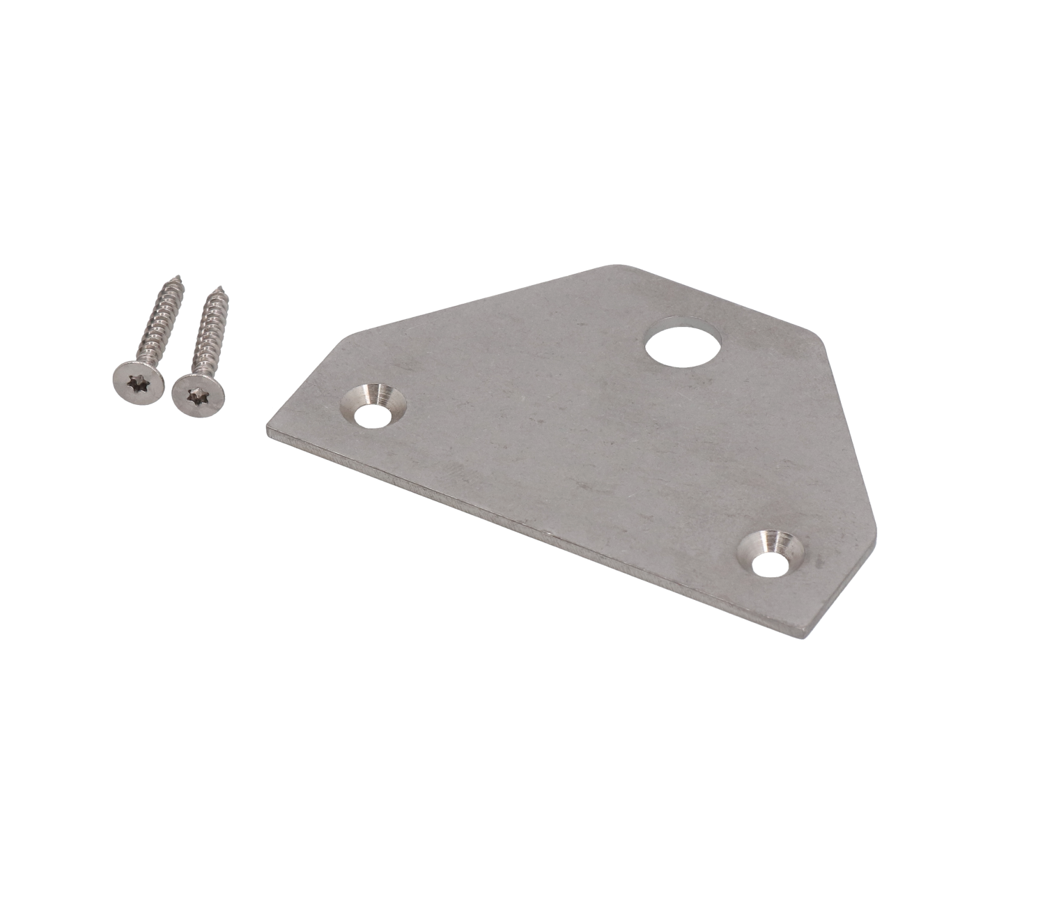 Mounting plate set V2A for distributor type 1400, incl. screws