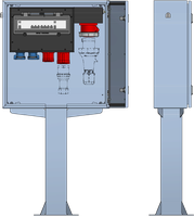AP-Stromverteilung V2A-Standrohr,