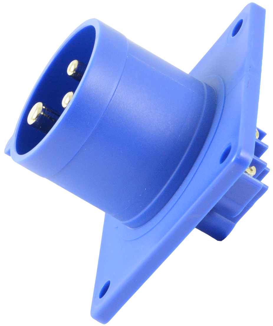 Plastic built-in plug CEE IP44