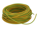 Earthing flex PVC 1x6,0mm² yellow-green