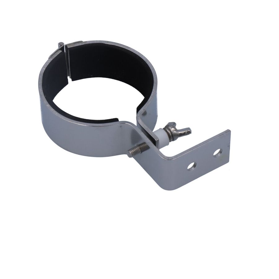 Holder A4, Ø70mm, wall mounting angled, 130mm