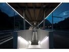 LED lighting at Sembrancher station - efficient and uniform illumination of the platform with LaneLED