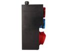 Hartgummiverteiler Typ 7250, schwarz