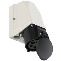 Wall socket CEE for wiring trough IP44